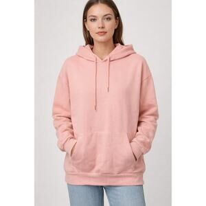 Faith Over Fear Psalm 56 3 Pink Hoodie Womens Size Small Pullover Sweatshirt